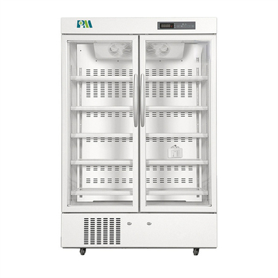 R600a 656 litri della doppia porta di frigorifero della farmacia con la luce interna del LED