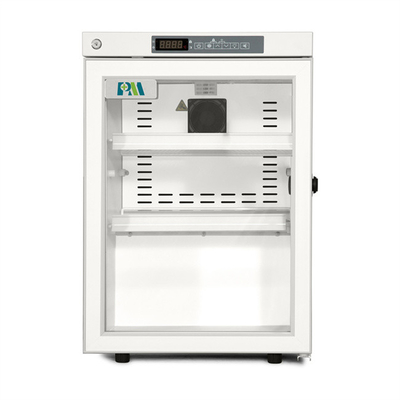 Gradi vaccino dei frigoriferi 2 - 8 di Mini Portable Vertical Stand Pharmacy per il laboratorio 60L