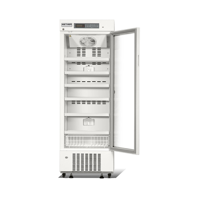 frigorifero vaccino medico della farmacia del frigorifero della singola porta di vetro 315L per la clinica