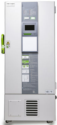 Capacità ultrabassa del congelatore verticale 408L di temperatura 86 del touch screen LCD negativo rispettoso dell'ambiente di grado grande