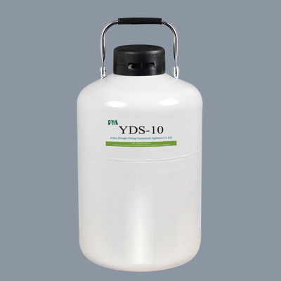 Serbatoio criogenico bianco dell'azoto liquido, contenitore dell'azoto liquido 2 litri