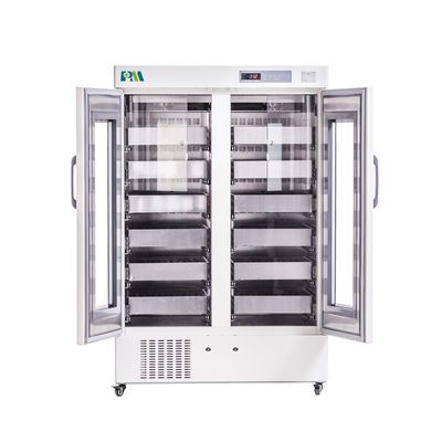frigoriferi della banca del sangue di alta qualità dei cassetti di acciaio inossidabile 1008L 12 per l'attrezzatura di laboratorio dell'ospedale