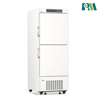 Meno 25 gradi due delle camere 12 dei cassetti del laboratorio di polvere indipendente del congelatore ricoperta fuori del congelatore