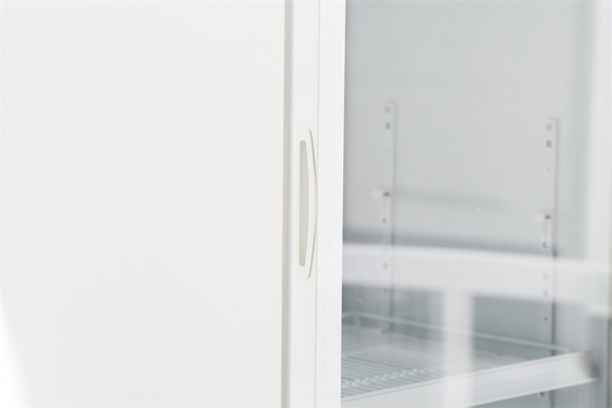 Temperatura medica di grado del frigorifero 2-8 della farmacia di vetro della porta per il vaccino