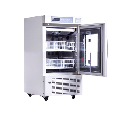l'AUTO 108L disgela i frigoriferi biomedici dritti della banca del sangue della singola porta di vetro con alta qualità