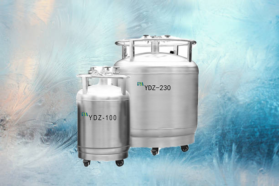 Stainless Steel 250L Liquid Nitrogen Vessel Self Pressurized