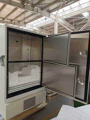 visualizzatore digitale ultrabasso biomedico del congelatore verticale di temperatura di più grande capacità 728L