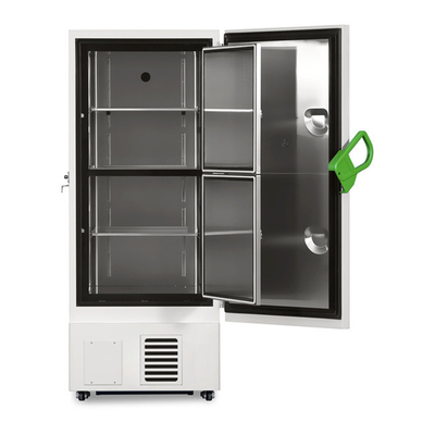 Singolo congelatore ultrabasso eccellente di schiumatura di temperatura del laboratorio della porta con 338 litri di alta qualità di capacità