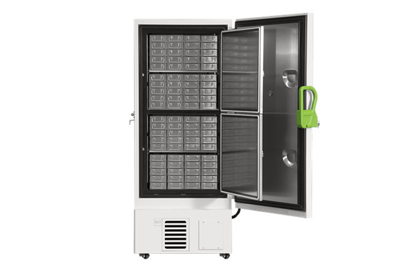 Congelatore ultrabasso biomedico dritto di temperatura di alta qualità di 588 litri per il Governo vaccino di conservazione frigorifera
