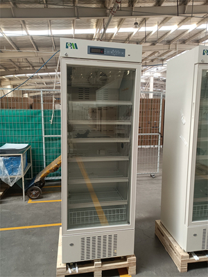 2-8 frigorifero medico farmaceutico del frigorifero di grande capacità di grado 312L con la singola porta di vetro per stoccaggio vaccino