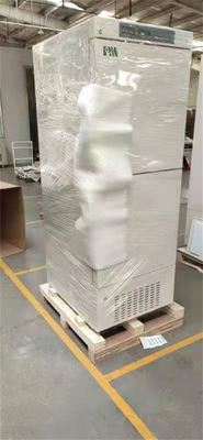 358 litri hanno spruzzato l'acciaio meno 25 gradi di congelatore medico profondo del laboratorio con 12 cassetti
