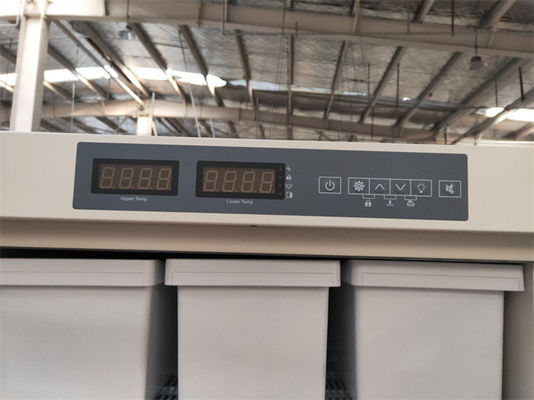 528 litri di montante di capacità che sta il Governo vaccino biomedico profondo del frigorifero del congelatore con le doppie camere indipendenti