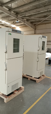 congelatore di frigorifero combinato profondo dell'ospedale del laboratorio di più grande capacità 368L