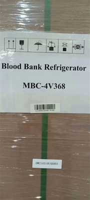 4 acciaio spruzzato colore del congelatore di stoccaggio del sangue di acciaio inossidabile dell'ospedale di grado 368L