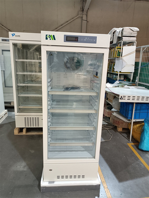 2-8 frigorifero verticale 226L del grado medico del laboratorio dell'ospedale di grado con singola alta qualità di vetro della porta