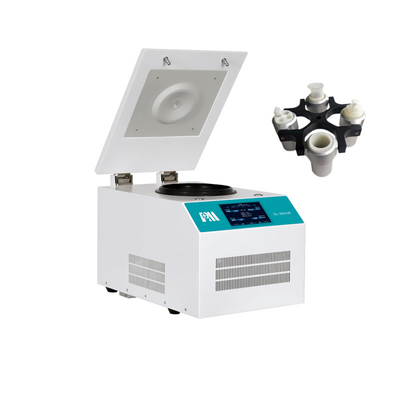 Centrifuga per frigorifero ad alta velocità con touch screen IPS da 7 pollici da laboratorio con sblocco morbido