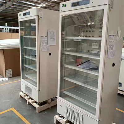 Regolatore di temperatura del microprocessore Medical Pharmacy Refrigerator con la porta di vetro riscaldata 416L