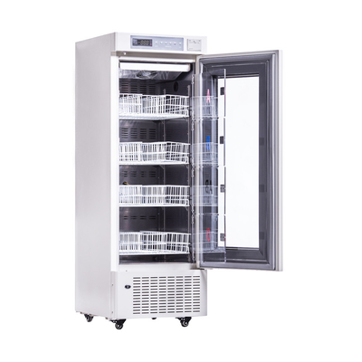 4 gradi efficiente banca del sangue Armadio frigorifero con porta di vetro riscaldamento