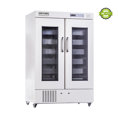 Refrigeratori per la banca del sangue a porta interna 2 con raffreddamento ad aria forzata e materiale interno in acciaio rivestito
