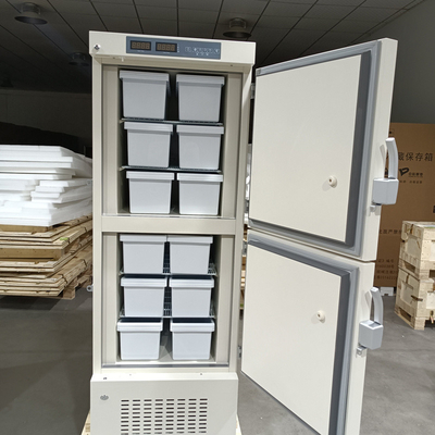 328 litri Capacità meno 40 gradi Free Standing Biomedical Deep Freezer Per lo stoccaggio dei vaccini
