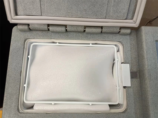 RoHS Certified Portable Vaccine Cooler con materiale esterno in lega di alluminio da 0,16 Cbm
