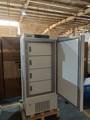 MDF-40V268E -40°C congelatore medico. 268L congelatore verticale a temperatura ultra bassa per lo stoccaggio biomedico.