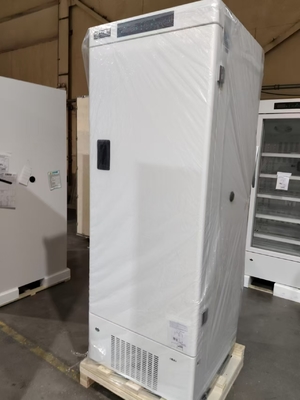 -40°C Biomedical Deep Freezer. Un congelatore medico verticale con 328 litri e 5 porte interne.