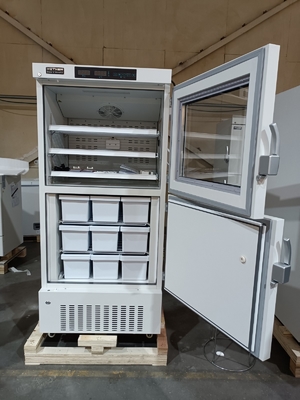 Congelatore medicale a -40°C | Congelatore biomedico a doppia camera per stoccaggio in laboratorio e clinico (528L)