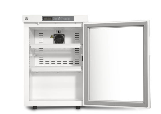 frigorifero medico del frigorifero della piccola farmacia 60L con la singola porta di vetro per l'ospedale