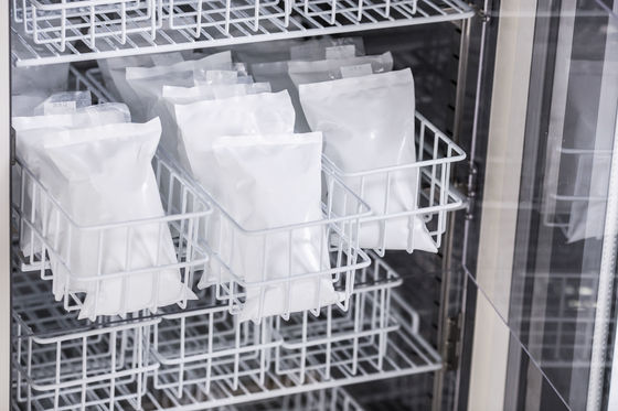 Il LED visualizza il frigorifero del frigorifero della banca del sangue di 108L Mini Portable High Quality Biomedical per la stazione del sangue