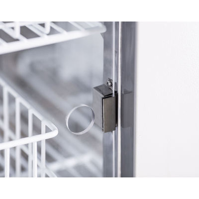 congelatore di 108L Mini Portable Biomedical Blood Storage una porta di vetro di tre strati con il radiatore