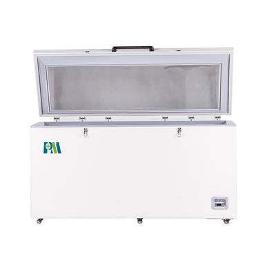 Visualizzatore digitale di raffreddamento diretto del congelatore LED del petto del laboratorio di acciaio inossidabile del refrigerante R290