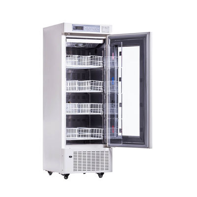 Piccoli frigoriferi della banca del sangue da 4 gradi con il canestro rivestito di raffreddamento ad aria forzata