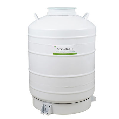 Serbatoio criogenico bianco 100L dell'azoto liquido di colore YDS-35-210