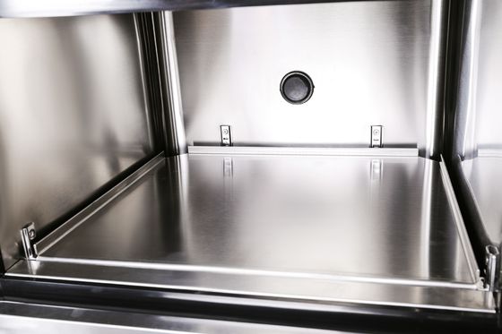 408 litri di acciaio inossidabile di temperatura di congelatore di frigorifero ultrabasso per il laboratorio e lo stoccaggio medico