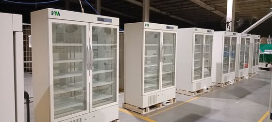 Congelatore di frigorifero farmaceutico biomedico di grande capacità di 1006 litri con acciaio rivestito spruzzato